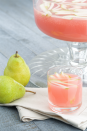 <p>Put on your fancy pants (with an elastic waistband) and pour yourself a glass of this pretty pink cocktail. </p><p><em><a href="https://www.delish.com/cooking/recipe-ideas/recipes/a44182/sparkling-pear-prosecco-punch-recipe/" rel="nofollow noopener" target="_blank" data-ylk="slk:Get the recipe from Delish »;elm:context_link;itc:0;sec:content-canvas" class="link ">Get the recipe from Delish »</a></em></p>