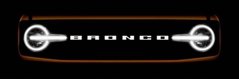 Latest Ford Bronco grille teaser