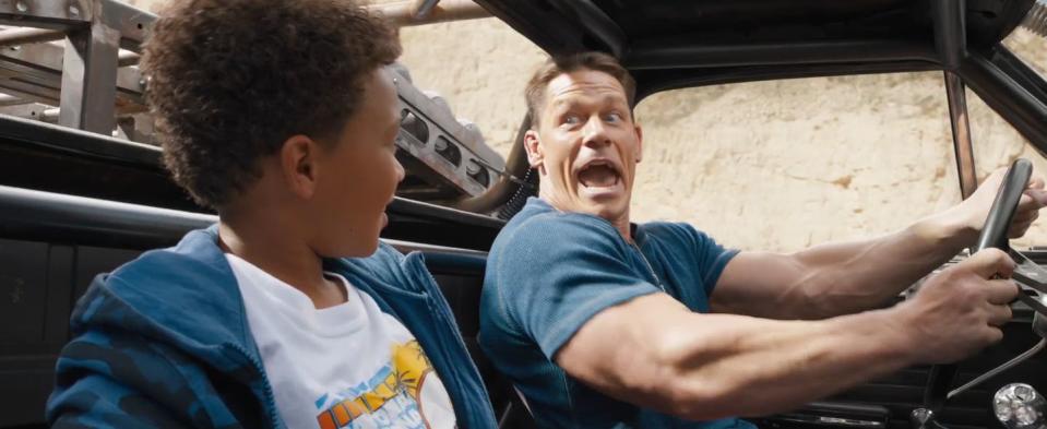 leo abelo perry, john cena, fast x trailer