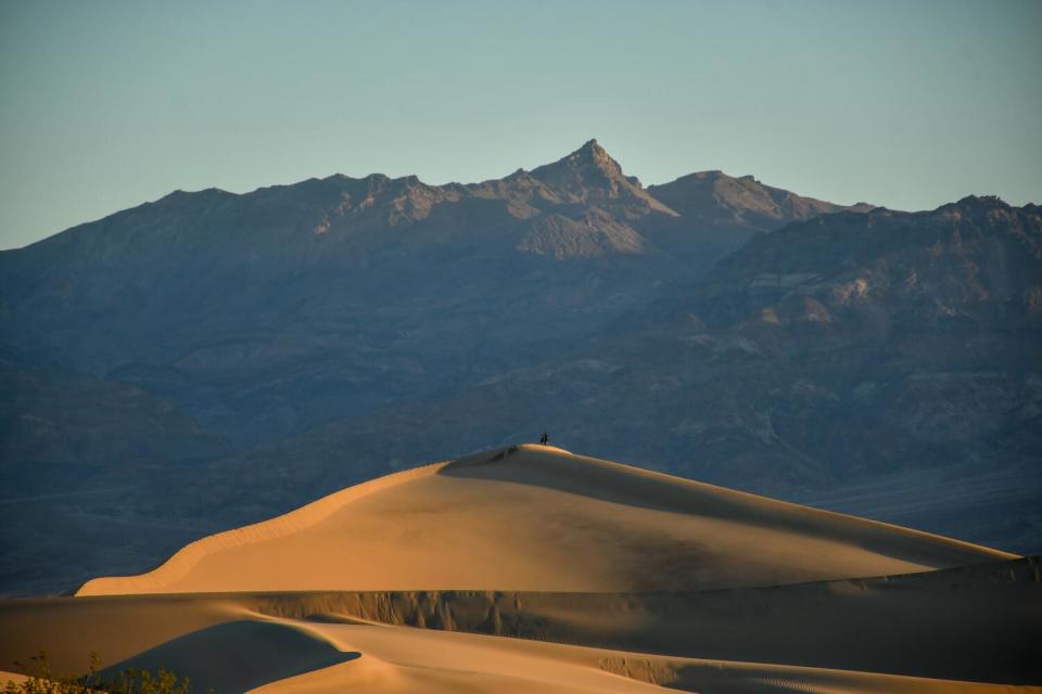 Mesquite Flat Sand Dunes, Death Valley National Park.