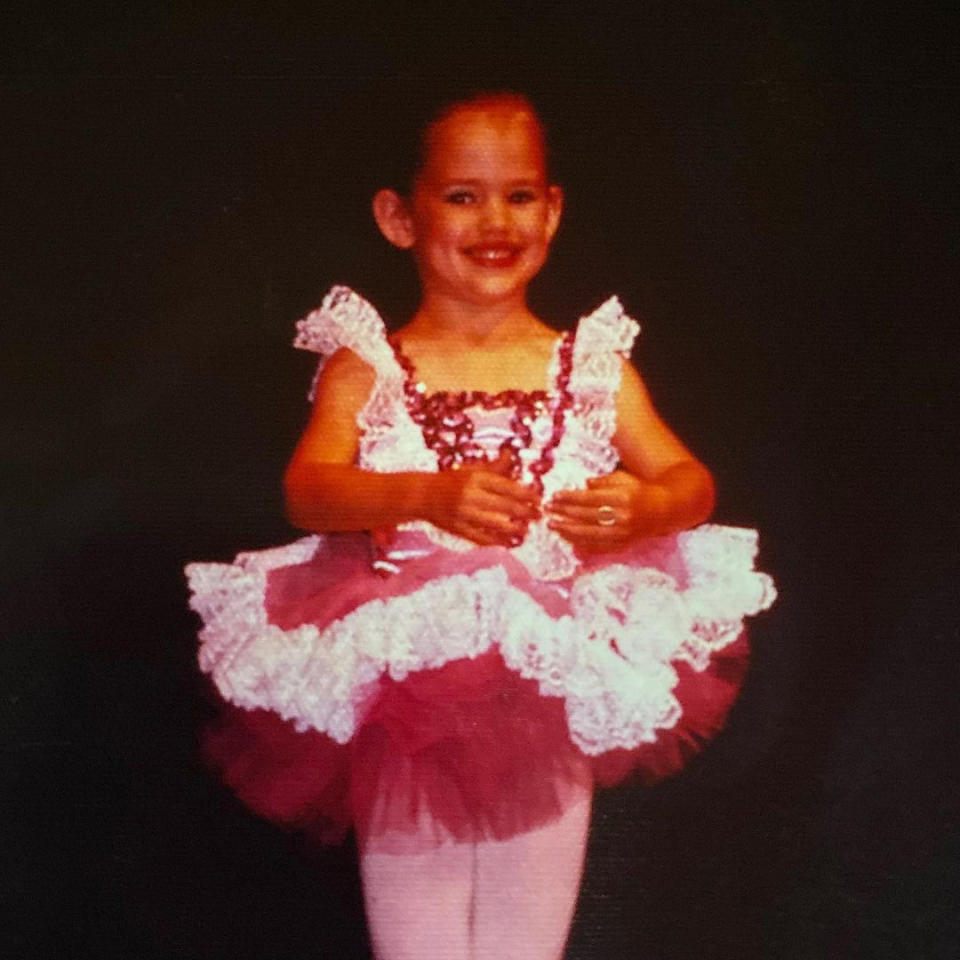 <p>Garner — who is known for her #TuTuTuesday posts on Instagram — <a href="https://www.instagram.com/p/B4fgmJkDdMd/" rel="nofollow noopener" target="_blank" data-ylk="slk:posted her own throwback;elm:context_link;itc:0;sec:content-canvas" class="link ">posted her own throwback</a> to celebrate. In the photo, Garner wears a fluffy tutu and smiles for the camera. </p> <p>"Happy <a href="https://www.instagram.com/explore/tags/tututuesday/" rel="nofollow noopener" target="_blank" data-ylk="slk:#TuTuTuesday;elm:context_link;itc:0;sec:content-canvas" class="link ">#TuTuTuesday</a> from me as a tiny dancer 👶🏻," she captioned the photo. "Same ears, same chin, same turnout 😂🙅🏻‍♀️."</p>