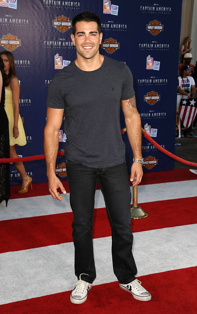 Captain America LA Premiere 2011 Jesse Metcalfe