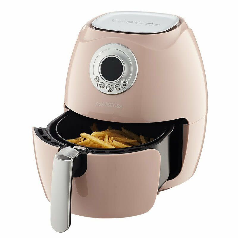 1) Blush GoWISE USA Digital Air Fryer with Recipe Book