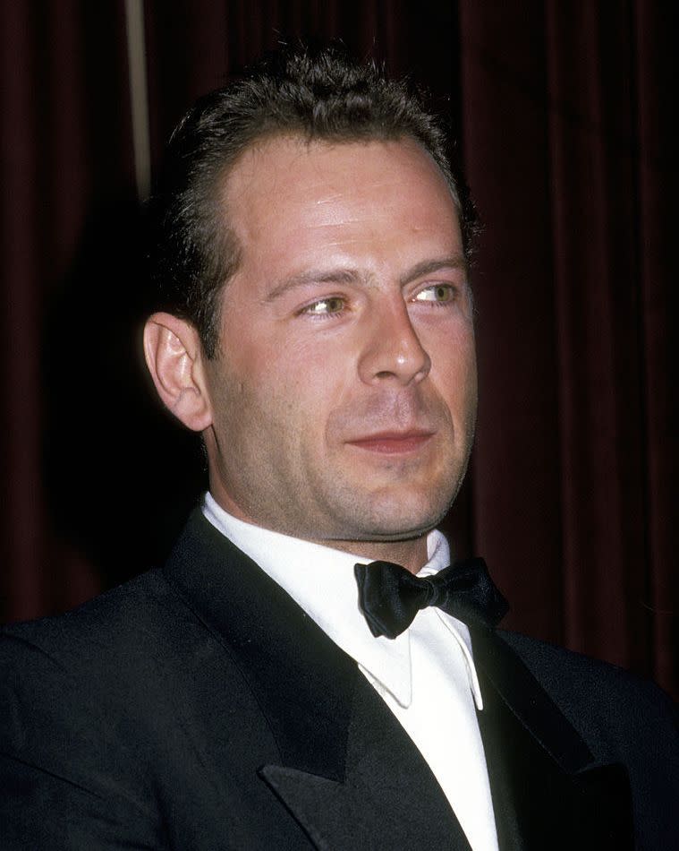 <p>This is Willis in 1987. Still a movie star with hair, but maybe not the Willis you recognize today.</p>
