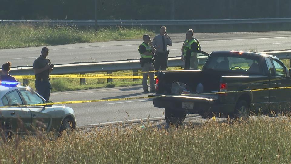 A good Samaritan pulled over on Interstate 40 to check on a woman Tuesday morning when they were kidnapped at gunpoint and forced to drive, troopers said. That woman was then involved in a shooting with a state trooper, according to the highway patrol.