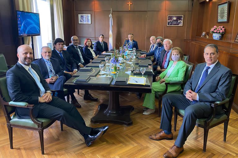 La Cámara Federal de Casación Penal está integrada por los jueces Mariano Borinsky, Guillermo Yacobucci, Alejandro Slokar, Diego Barroetaveña, Ana María Figueroa, Gustavo Hornos, Eduardo Riggi, Juan Carlos Gemignani, Carlos Mahiques, Ángela Ledesma y Javier Carbajo