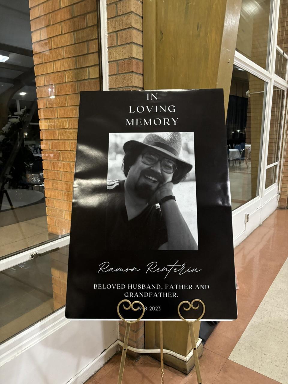 Family and friends gathered for a memorial for former El Paso Times reporter and columnist Ramon Renteria Nov. 9 at the Scenic View Ballroom.