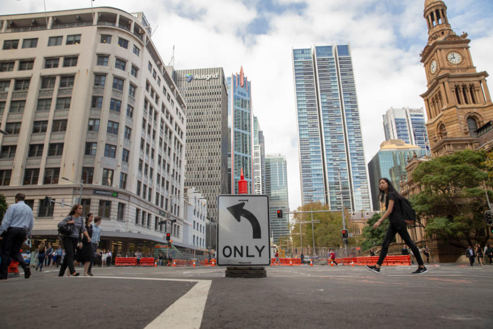 Sydney CBD, 2018. (Photo by Steve Christo/Corbis via Getty Images)