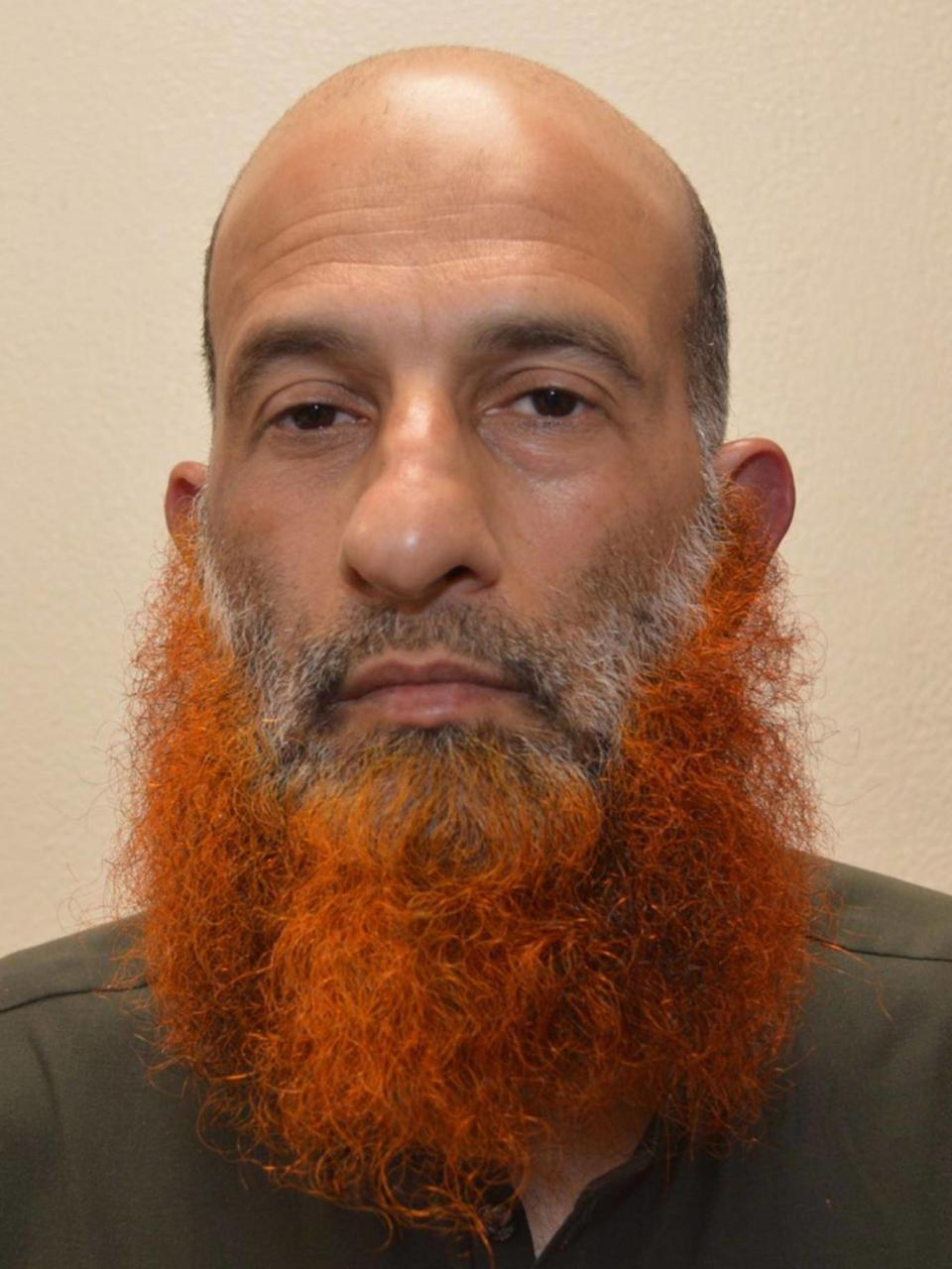 Khalid Javed Baqa, 53, is among the terrorist prisoners who have reoffended after being freed (Metropolitan Police)