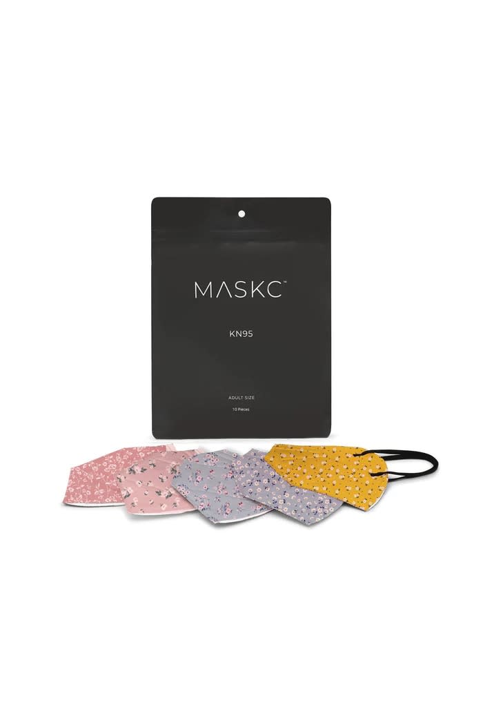 Maskc Floral Variety KN95 Face Masks, 10-Pack