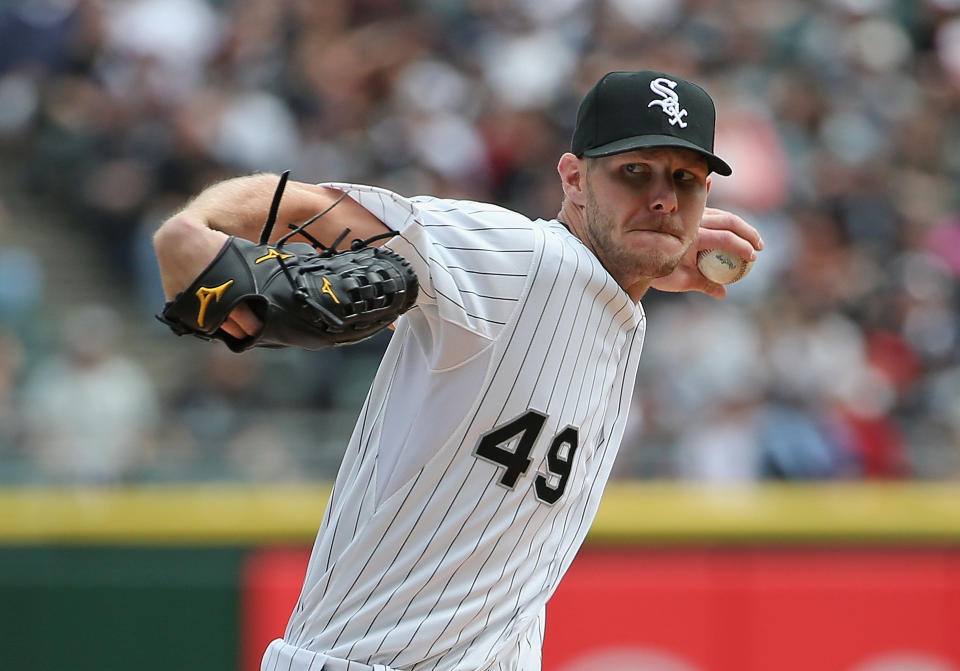 <p><span>In 2015, Chris Sale was unloading items from the back of his truck and into his home in Arizona. The White Sox pitcher reportedly had an awkward landing after hopping off the truck bed, fracturing the side of his right foot. Sale was sidelined for three weeks.</span> </p>