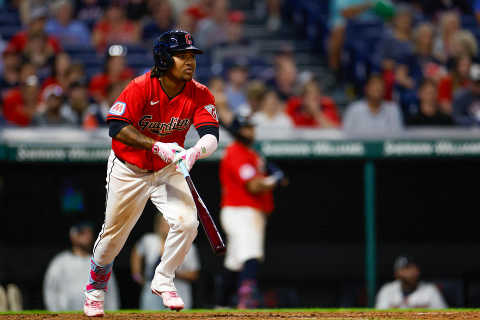 José Ramírez。(Photo by Brandon Sloter/Image Of Sport/Getty Images)