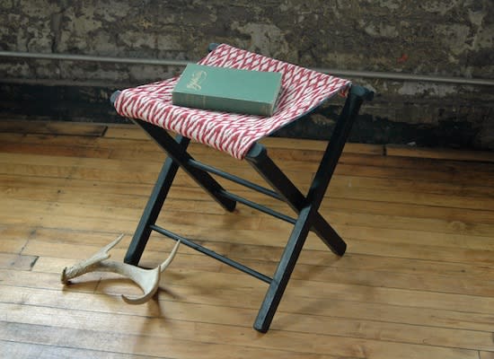 <body> <p>The classic camp stool has been a staple of <a rel="nofollow noopener" href=" http://www.bobvila.com/slideshow/10-diy-lawn-games-to-bring-the-amusement-park-home-44603?bv=yahoo" target="_blank" data-ylk="slk:outdoor recreation;elm:context_link;itc:0;sec:content-canvas" class="link ">outdoor recreation</a> for generations. But when paired with a patterned fabric seat, it becomes an asset, not for the fishing hole or playing-field sidelines, but for the living room or den. Here, it can serve at a moment's notice as additional, surprisingly comfortable seating. Then, when not in use, the lightweight, collapsible stool tucks into a corner or closet. <em>Available on <a rel="nofollow noopener" href=" http://www.awin1.com/cread.php?awinmid=6220&awinaffid=236523&clickref=&p=https%3A%2F%2Fwww.etsy.com%2Flisting%2F233526839%2Fupcycled-vintage-folding-camp-stool-with%3Fga_order%3Dmost_relevant%26ga_search_type%3Dhandmade%26ga_view_type%3Dgallery%26ga_search_query%3Dfolding%2520chair%26ref%3Dsr_gallery_19" target="_blank" data-ylk="slk:Etsy;elm:context_link;itc:0;sec:content-canvas" class="link ">Etsy</a>; $69</em>.</p> <p><strong>Related: <a rel="nofollow noopener" href=" http://www.bobvila.com/slideshow/10-doable-designs-for-diy-outdoor-furniture-48798?bv=yahoo" target="_blank" data-ylk="slk:10 Doable Designs for DIY Outdoor Furniture;elm:context_link;itc:0;sec:content-canvas" class="link ">10 Doable Designs for DIY Outdoor Furniture</a> </strong> </p> </body>