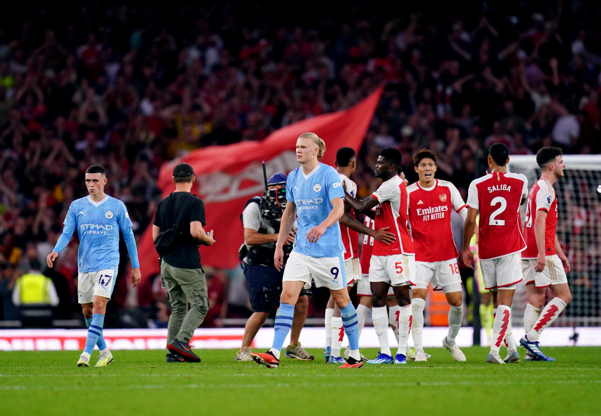 Clash between Walker and Gunners assistant coach adds to Manchester City’s loss of momentum