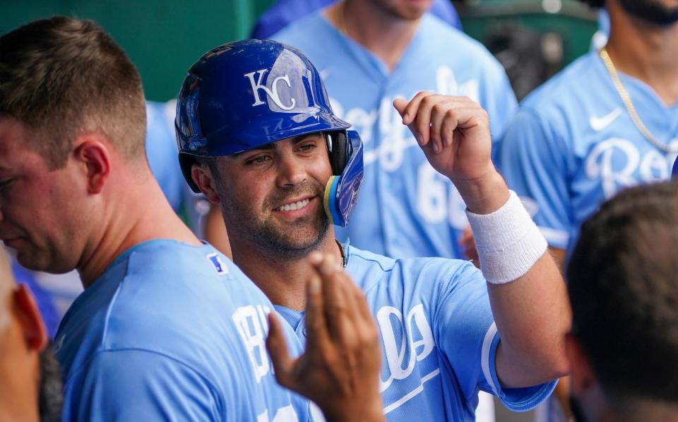 Whit Merrifield is heading to the Toronto Blue Jays.