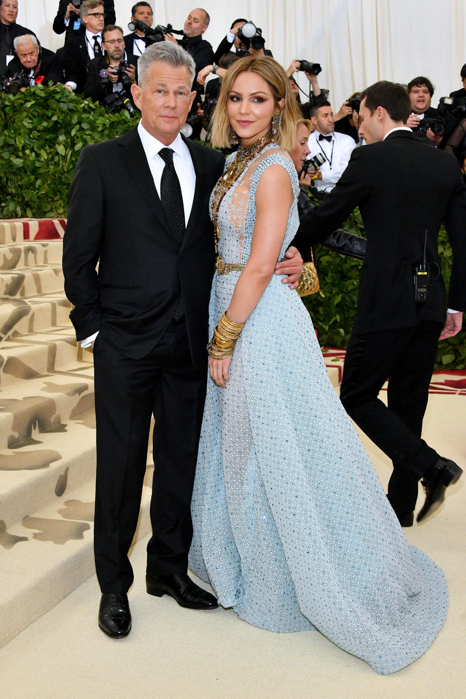 Foster and McPhee attended the 2018 Met Gala together. (Dia Dipasupil via Getty Images)