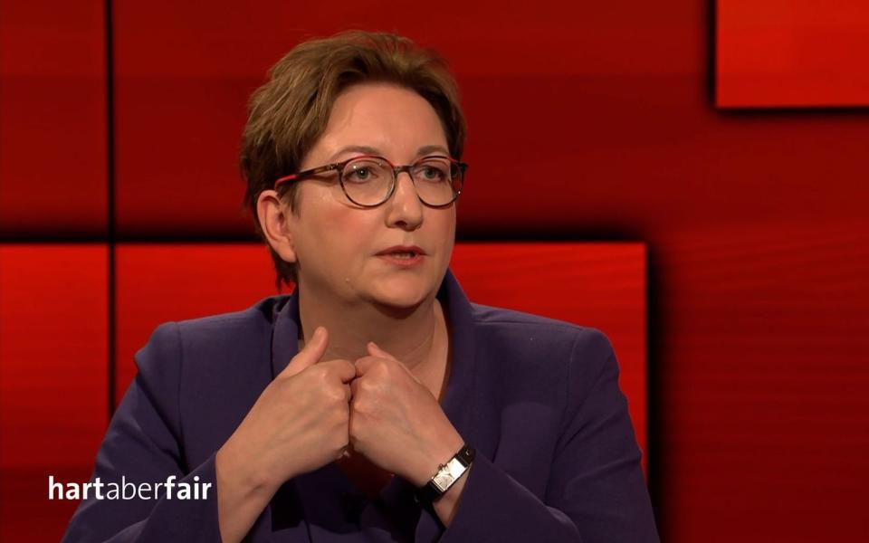 Am Montag wurde Bauministerin Klara Geywitz (SPD) bei 