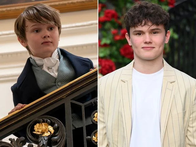 <p>LIAM DANIEL/NETFLIX ; Karwai Tang/WireImage</p> Left: WILL TILSTON as GREGORY BRIDGERTON; Right: Will Tilston attends the Special Fan Screening and Garden Party for "Queen Charlotte: A Bridgerton Story" at Odeon Luxe Leicester Square on April 21, 2023 in London, England