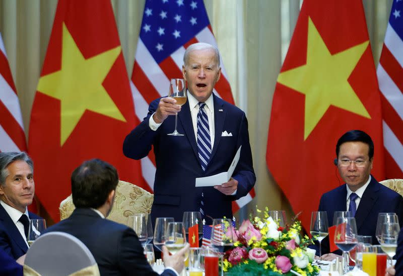 U.S. President Biden visits Vietnam