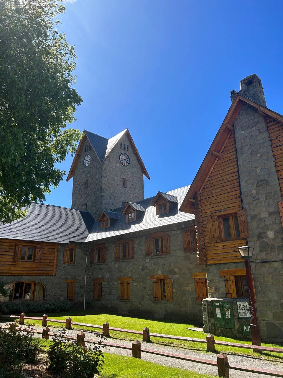 A building in Bariloche's city center.