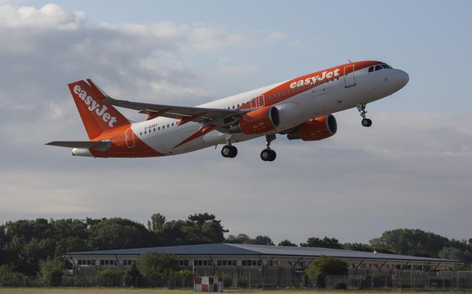 At least 20 easyJet flights have been cancelled at Gatwick airport (Matt Alexander/PA) (PA Wire)