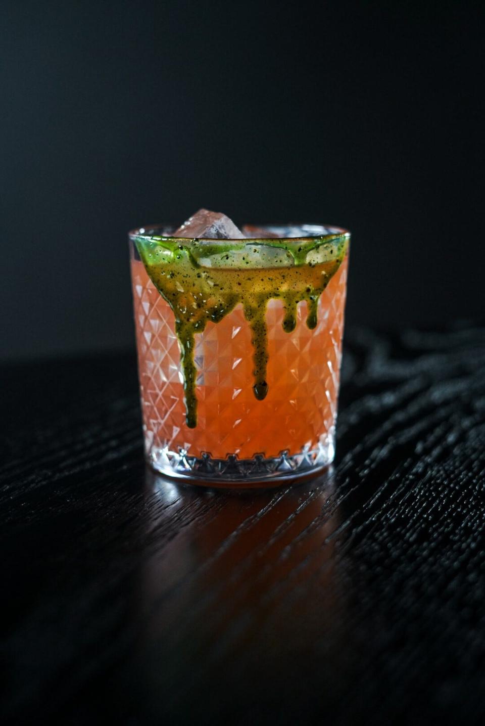 Monster Blood is a popular cocktail on Nightcrawler's menu.