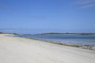 <p>It's not hard to see why Pentle Bay in Tresco, Sicily, is so popular. It extends half the length of the island (!) and makes you feel like you couldn't be further from the UK. Look how tropical that white sand, blue sea and sky are! </p><p><a class="link " href="https://www.booking.com/" rel="nofollow noopener" target="_blank" data-ylk="slk:FIND ACCOMMODATION;elm:context_link;itc:0;sec:content-canvas">FIND ACCOMMODATION </a></p>