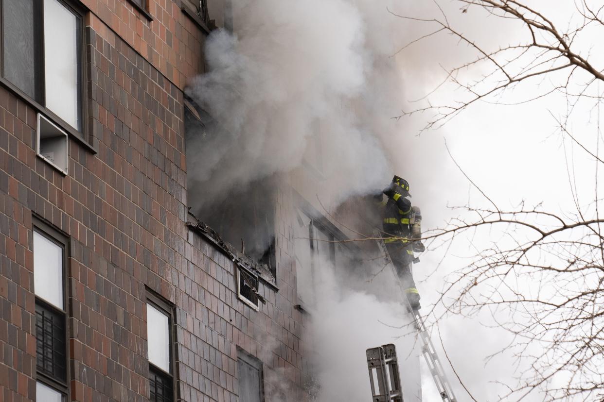 The Jan. 9 blaze at the Twin Parks apartment complex in Fordham Heights was sparked by a malfunctioning space heater that had been running for days. 