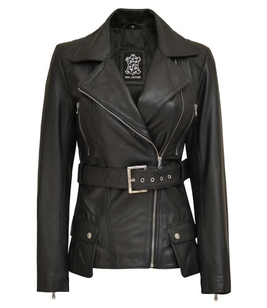 <p><a href="https://go.redirectingat.com?id=74968X1596630&url=https%3A%2F%2Fwww.angeljackets.com%2Fproducts%2Fvictoria-black-leather-jacket-womens.html&sref=https%3A%2F%2Fwww.thepioneerwoman.com%2Ffashion-style%2Fg40873262%2Fleather-jackets-for-women%2F" rel="nofollow noopener" target="_blank" data-ylk="slk:Shop Now;elm:context_link;itc:0;sec:content-canvas" class="link ">Shop Now</a></p><p>Victoria Womens Asymmetrical Black Leather Jacket</p><p>angeljackets.com</p><p>$189.00</p><span class="copyright">Angel Jackets</span>