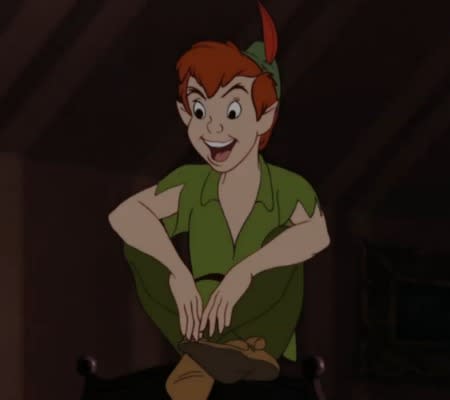 From "Peter Pan": You're never too old to have fun