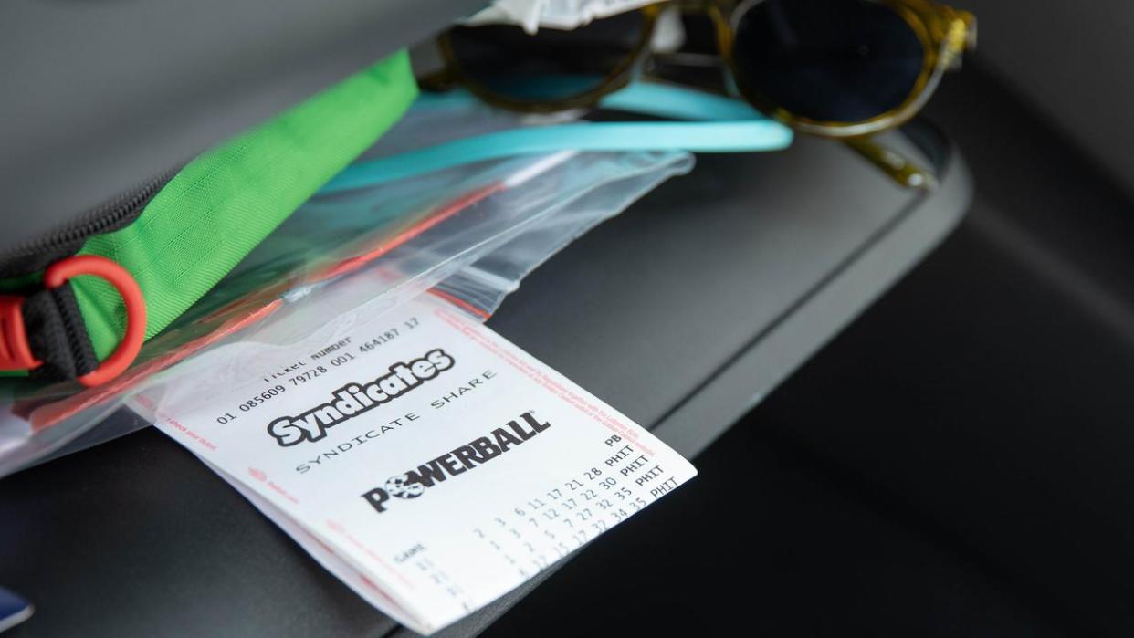 Punters are being urged to check their tickets after tonight's Powerball $60m jackpot was drawn. Picture: Supplied