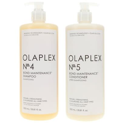 And an Olaplex No. 5 bond maintenance shampoo and conditioner set (41% off list price)