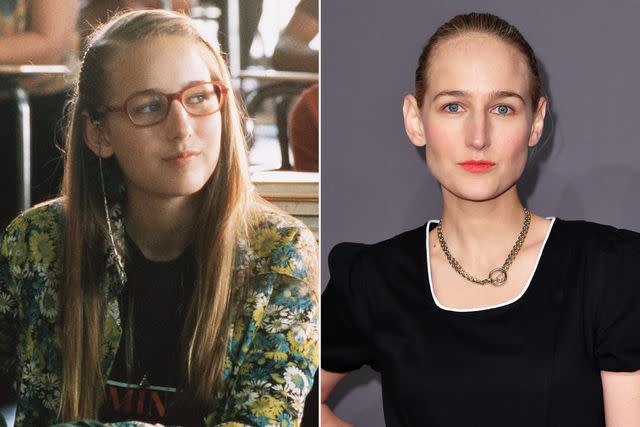 <p>Suzanne Hanover/20th Century Fox/Kobal/Shutterstock; ANGELA WEISS/AFP via Getty</p> Leelee Sobieski in Never Been Kissed and now
