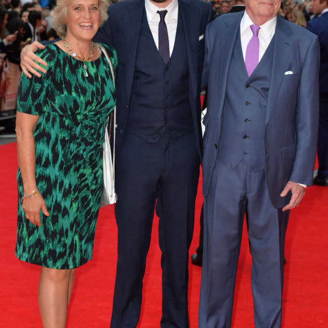 Hilary, Jack and Michael Whitehall credit:Bang Showbiz