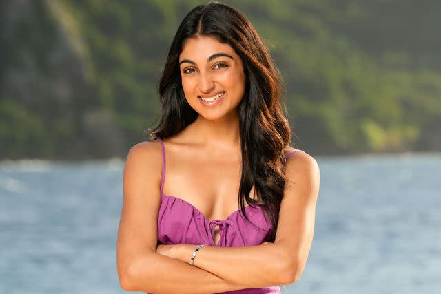 <p>Robert Voets/CBS</p> 'Survivor 47' contestant Anika Dhar