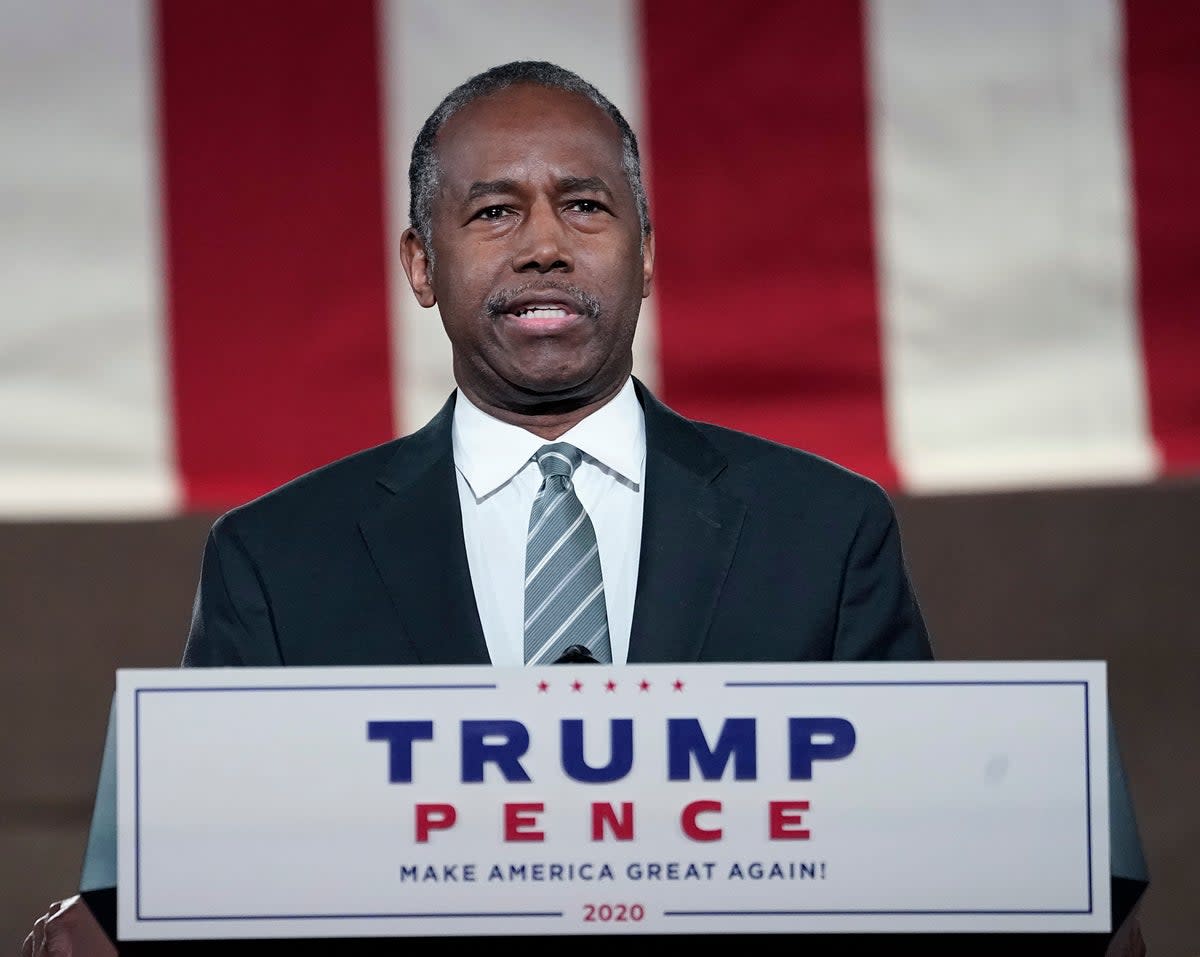 Ben Carson served as Trump’s housing secretary in his first term (Getty Images)