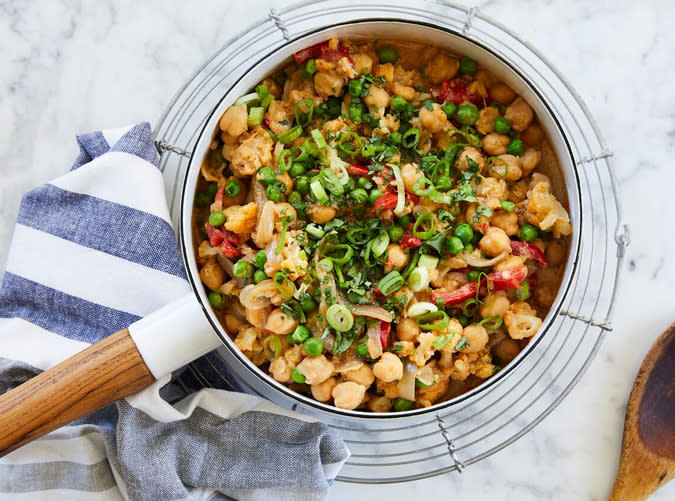 Chickpea and Vegetable Coconut Curry