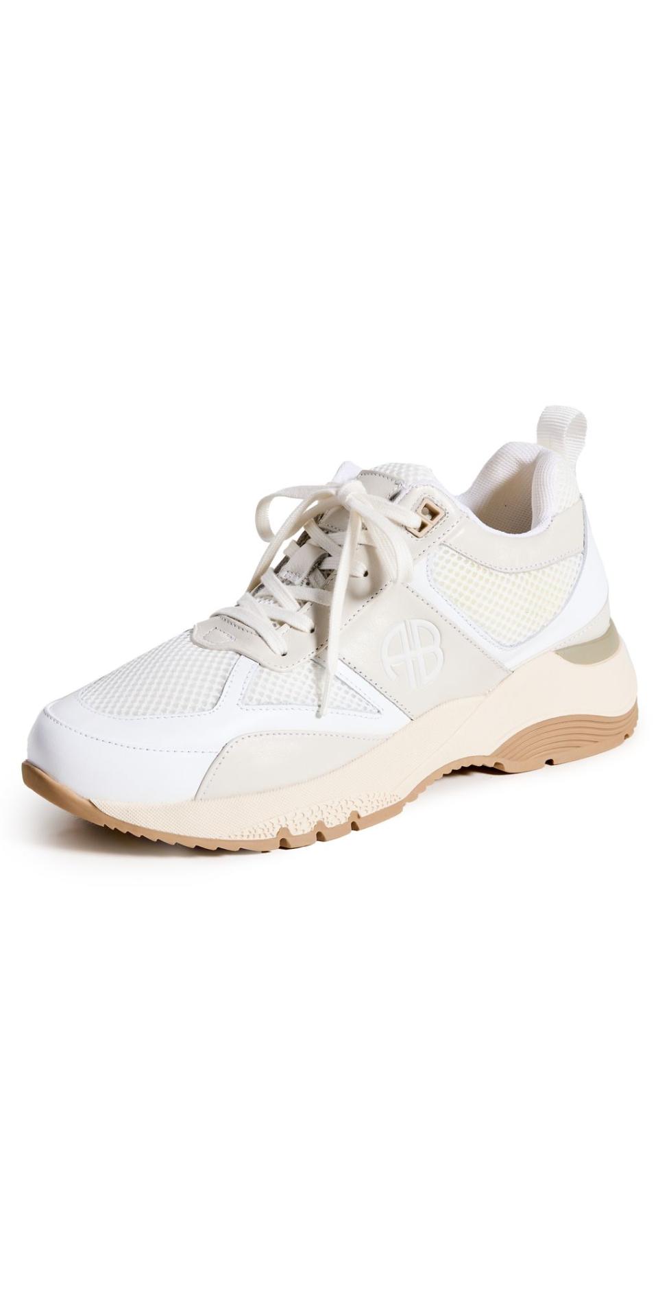 <p><a href="https://go.redirectingat.com?id=74968X1596630&url=https%3A%2F%2Fwww.shopbop.com%2Fdina-sneakers-white-anine-bing%2Fvp%2Fv%3D1%2F1571316068.htm&sref=https%3A%2F%2F" rel="nofollow noopener" target="_blank" data-ylk="slk:Shop Now;elm:context_link;itc:0;sec:content-canvas" class="link ">Shop Now</a></p><p>Dina Sneakers</p><p>shopbop.com</p><p>$350.00</p><span class="copyright">Anine Bing</span>