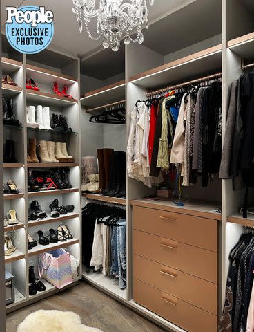 <p>Sheri Barron</p> Jackie Siegel's closet in her New York City penthouse.