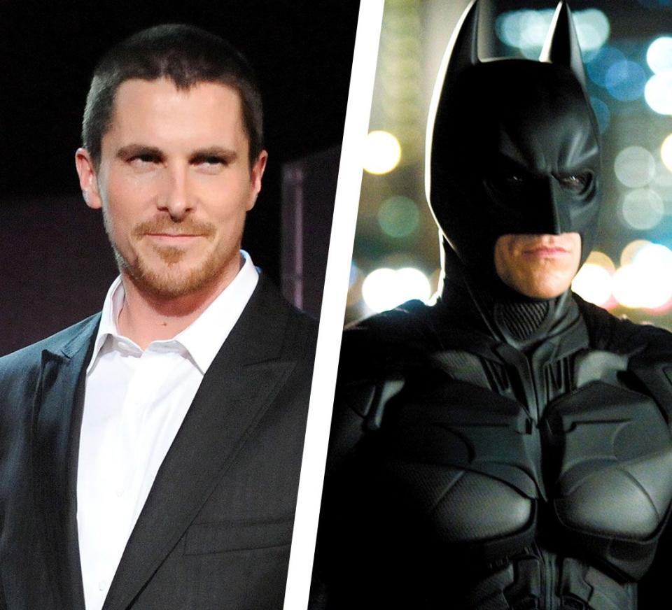 1. Christian Bale, Batman Begins. The Dark Knight, The Dark Knight Rises