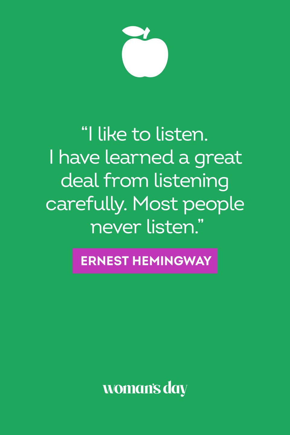 back to school quotes ernest hemingway
