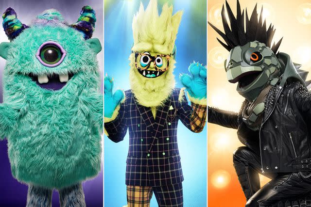 Michael Becker/FOX (3) Monster, Thingamajig, and Turtle on 'The Masked Singer'