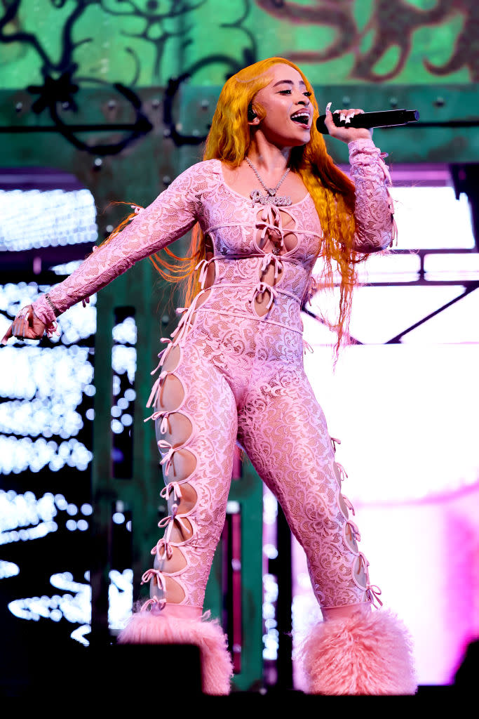 Ice Spice performs during the 2024 Coachella Valley Music and Arts Festival on April 20 in Indio, California, I Am Gia, music festival