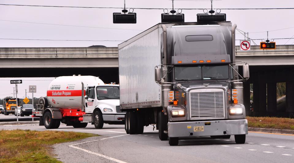 The intersection of Interstate 95 and State Road 524 tops Brevard County's list for frequency of severe car crashes.