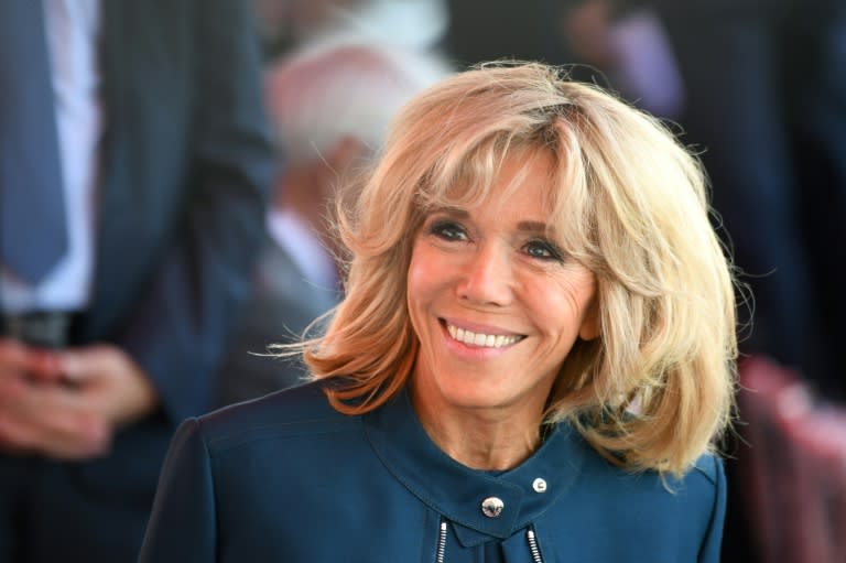 French First Lady Brigitte Macron married a man 24 years her junior [Photo: Getty]