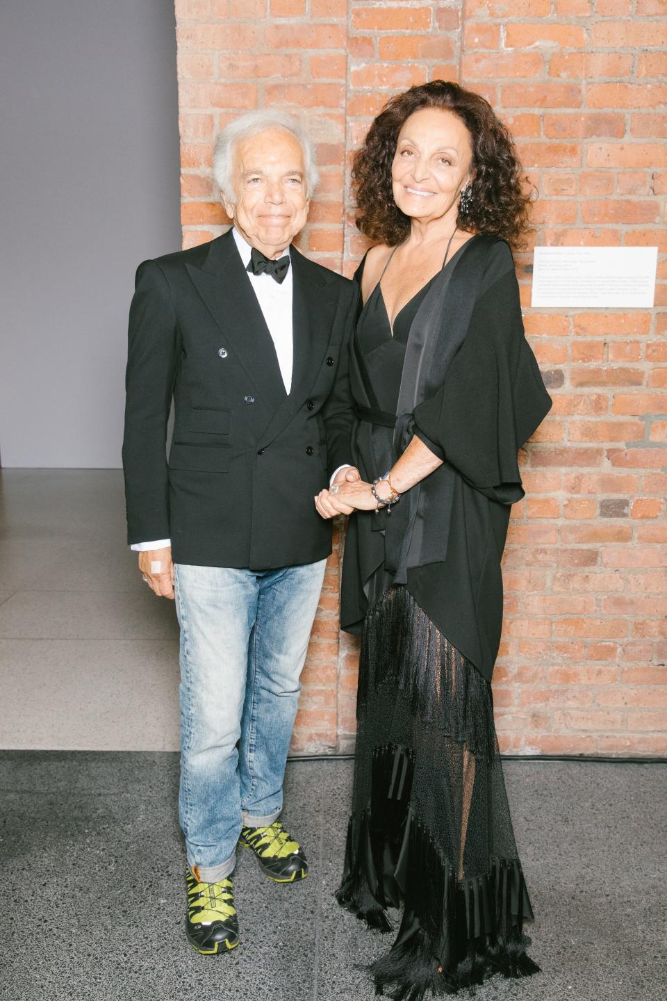 Ralph Lauren and Diane von Furstenberg