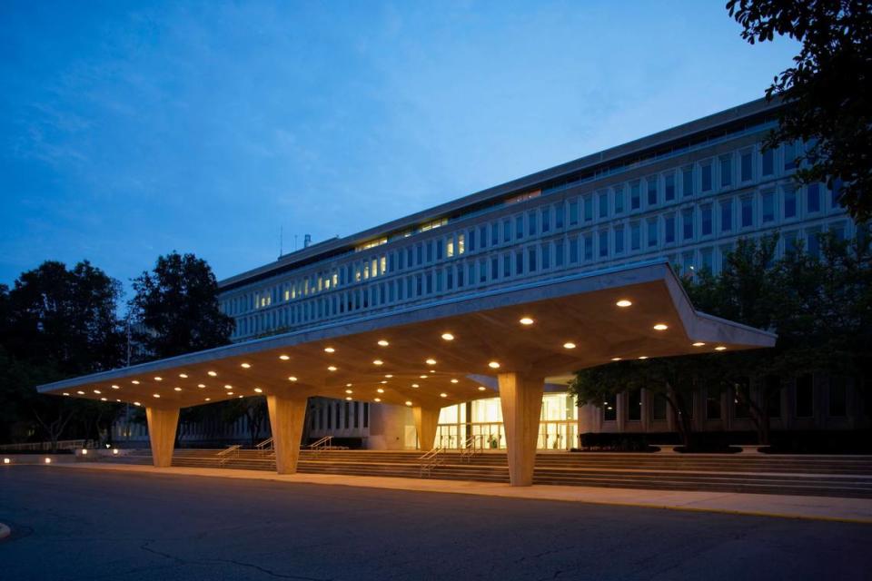 CIA headquarters in Langley, Virginia.