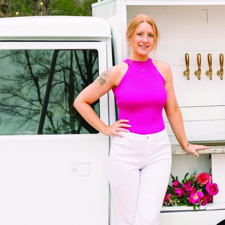 Two years ago, Morgan Pannell decided she wanted to work for herself. So, she started a business on wheels. Her newest acquisition is a truck with beer taps.