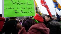 10 striking signs from the Women's March in Toronto