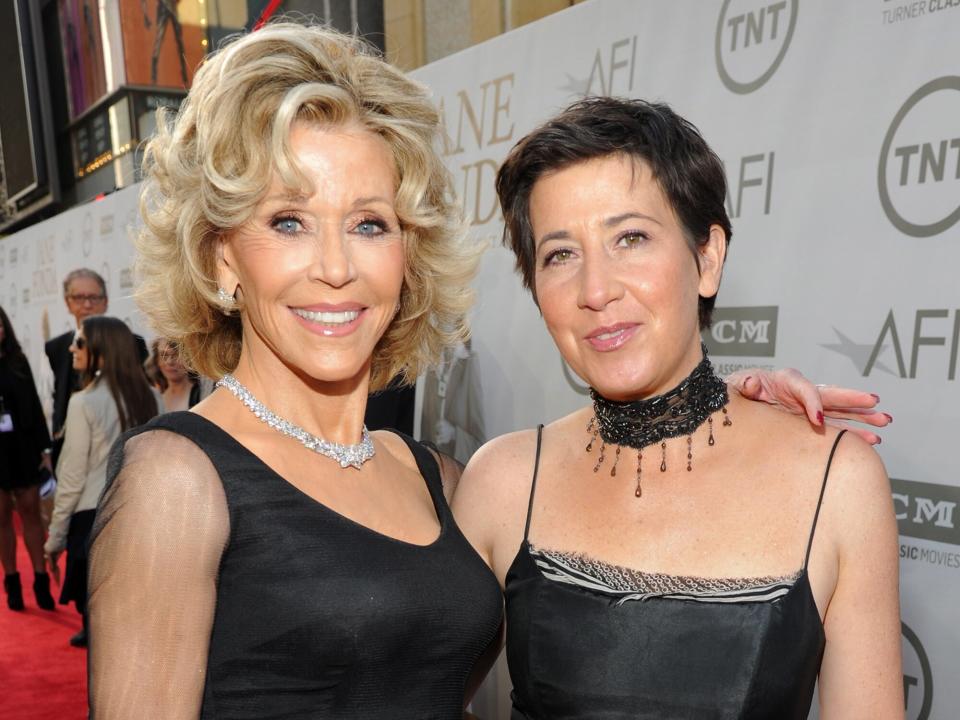 Jane Fonda (L) and Vanessa Vadim attend the 2014 AFI Life Achievement Award: A Tribute to Jane Fonda at the Dolby Theatre on June 5, 2014 in Hollywood, California. Tribute show airing Saturday, June 14, 2014 at 9pm ET/PT on TNT